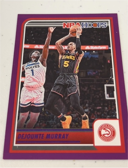 2023-24 Panini NBA Hoops #141 Dejounte Murray — front