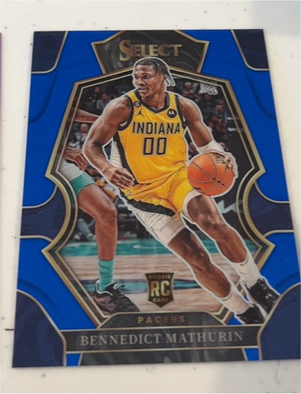 2022-23 Panini Select #182 Bennedict Mathurin — front
