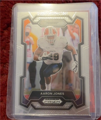 2024 Panini Prizm Draft Picks #49 Aaron Jones — front