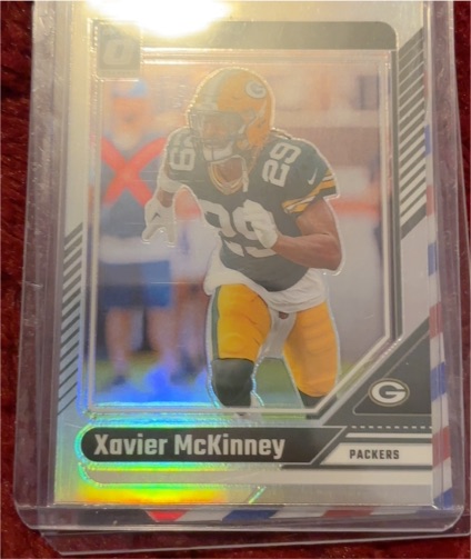 2024 Donruss Optic #75 Xavier McKinney — front