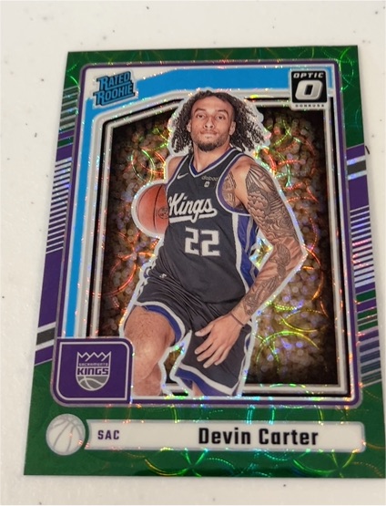 2024-25 Panini Donruss Optic #210 Devin Carter — front