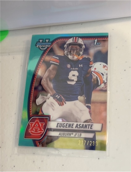 2024 Bowman Chrome University #217 Eugene Asante — front