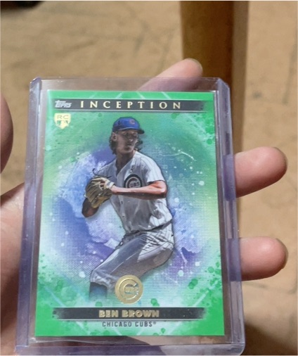 2024 Topps Inception #82 Ben Brown — front