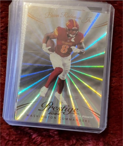 2024 Panini Prestige #8 Brian Robinson Jr. — front