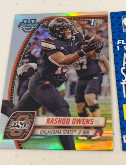 2024 Bowman University Chrome #151 Rashod Owens — front