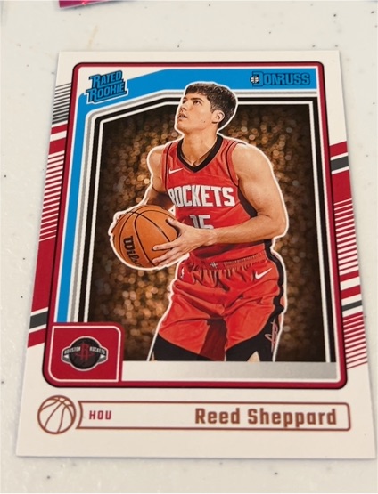 2024-25 Panini Donruss #202 Reed Sheppard — front