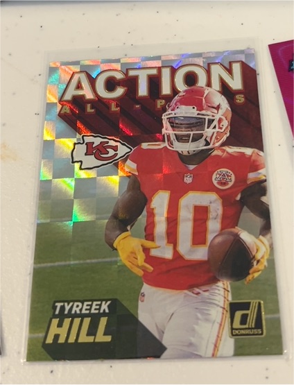 2021 Donruss #AP7 Tyreek Hill Action All-Pros — front