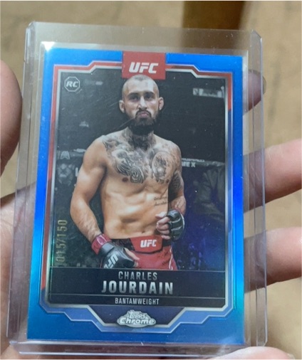 2025 Topps Chrome UFC #67 Charles Jourdain — front