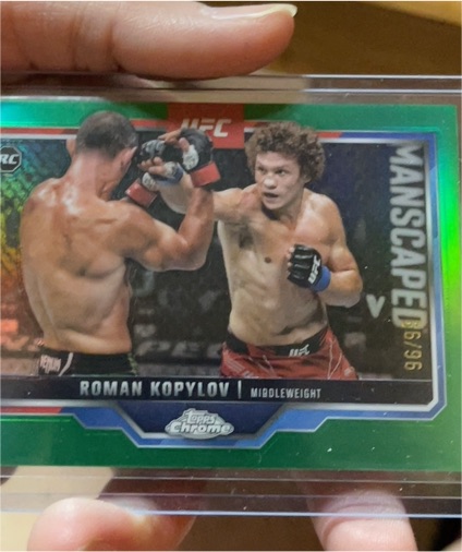 2025 Topps Chrome UFC #66 Roman Kopylov — front