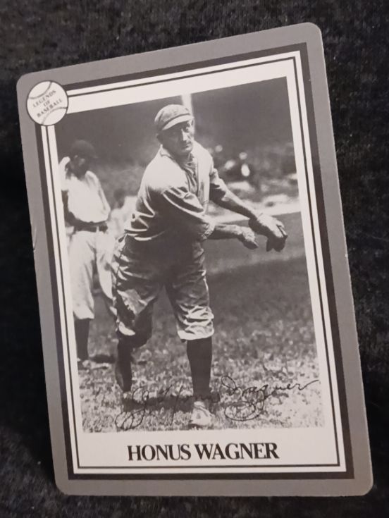 1993 Hoyle Legends of Baseball #NNO Honus Wagner — front