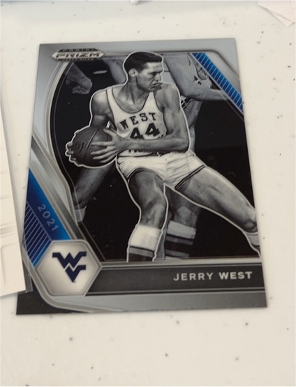 2021 Panini Prizm Draft Picks #100 Jerry West — front