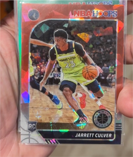 2019-20 Panini NBA Hoops Premium Stock #203 Jarrett Culver — front