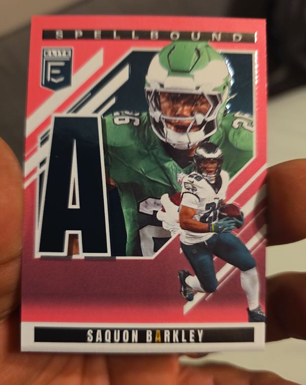 2025 Panini Donruss Elite Spellbound #2 Saquon Barkley — front