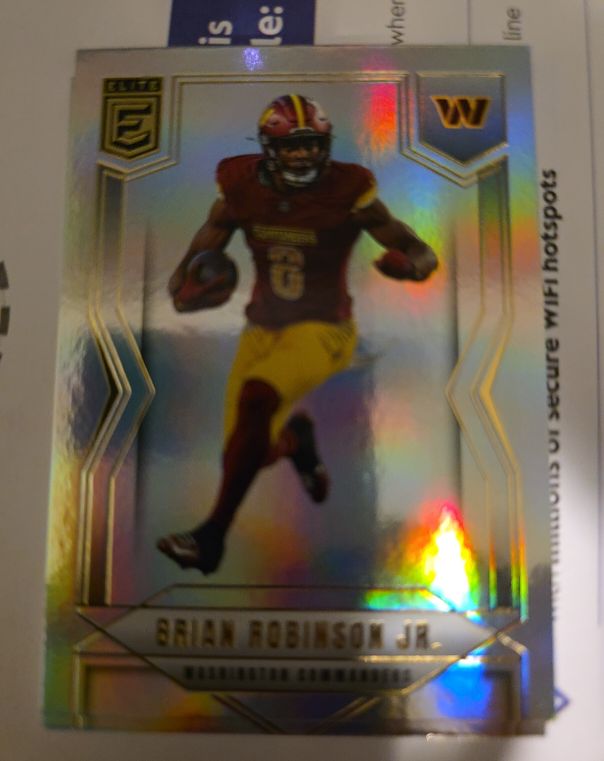 2025 Panini Donruss Elite #25 Brian Robinson Jr. — front