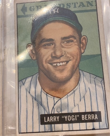 1951 Bowman Larry "Yogi" Berra — front
