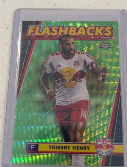 2024 Topps Chrome MLS Flashbacks #14 Thierry Henry — front