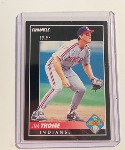1992 Pinnacle #247 Jim Thome — front