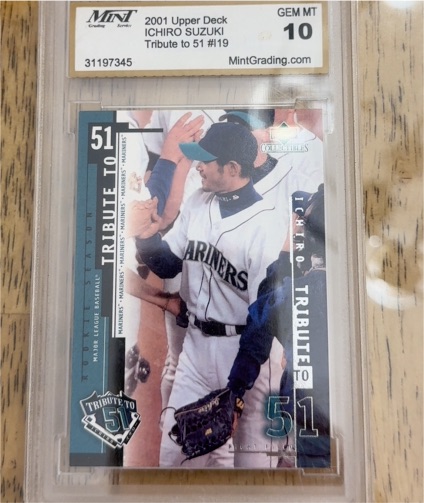 2001 Upper Deck Tribute to 51 #119 Ichiro Suzuki — front