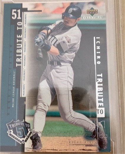 2001 Upper Deck Tribute to 51 #51 Ichiro Suzuki — front