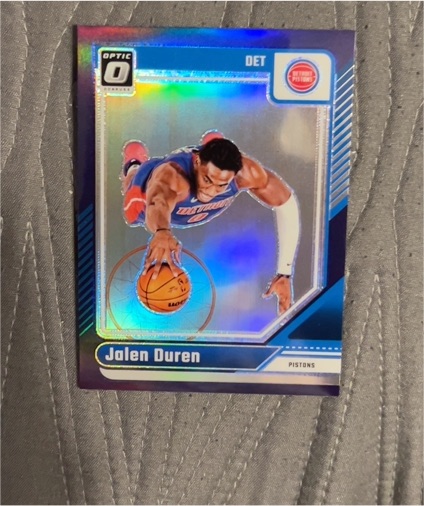 2024-25 Panini Donruss Optic #89 Jalen Duren — front