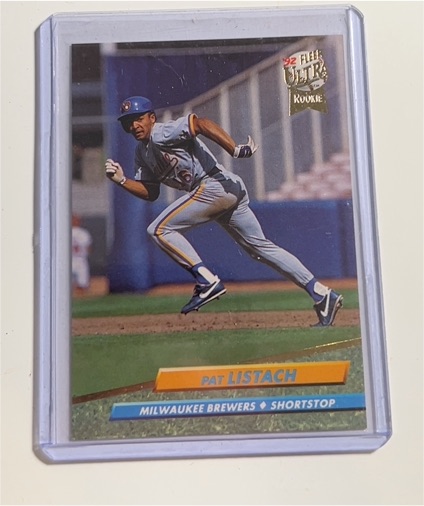 1992 Fleer Ultra #385 Pat Listach — front