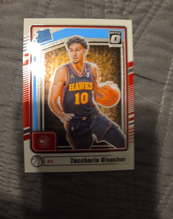2024-25 Panini Donruss Optic #268 Zaccharie Risacher — front