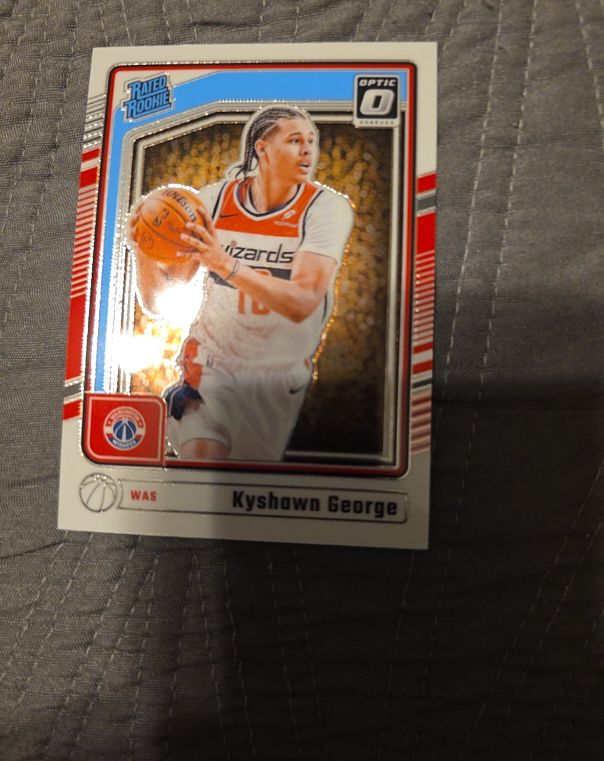2024-25 Panini Donruss Optic #299 Kyshawn George — front