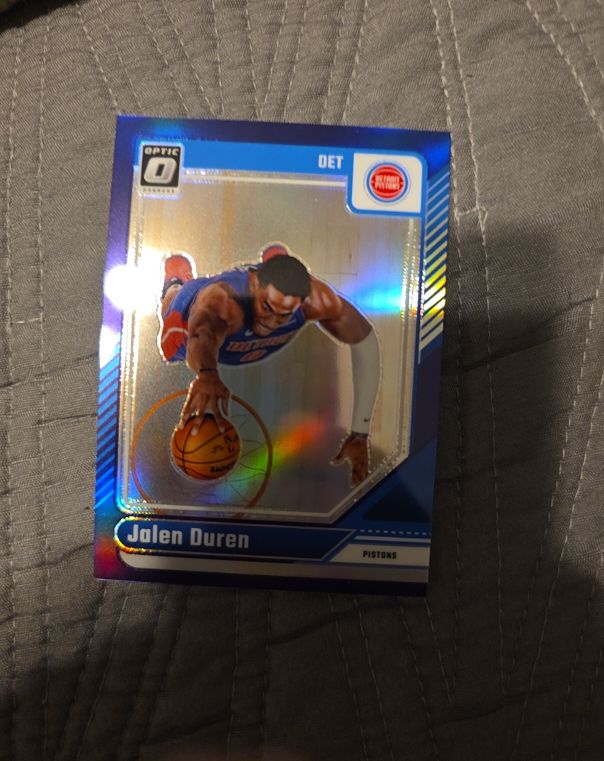 2024-25 Panini Donruss Optic #89 Jalen Duren — front