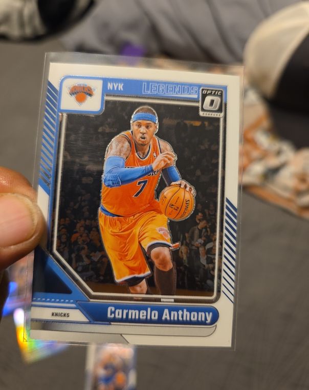 2024-25 Panini Donruss Optic Legends #250 Carmelo Anthony — front