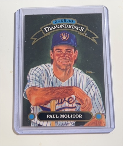 1991 Donruss Diamond Kings #DK-1 Paul Molitor — front