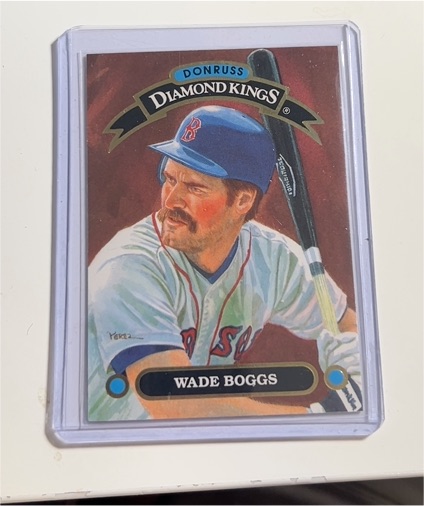 1991 Donruss Diamond Kings #DK-9 Wade Boggs — front