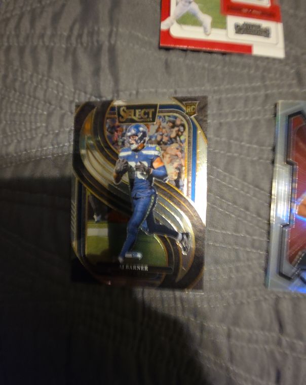 2024 Panini Select #103 AJ Barner — front