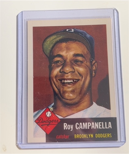 1953 Topps #27 Roy Campanella — front
