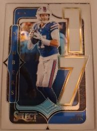 2024 Panini Select Select Numbers #10 Josh Allen — front