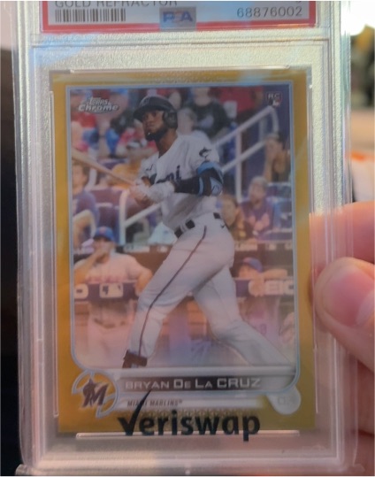 2022 Topps Chrome #216 Bryan De La Cruz — front