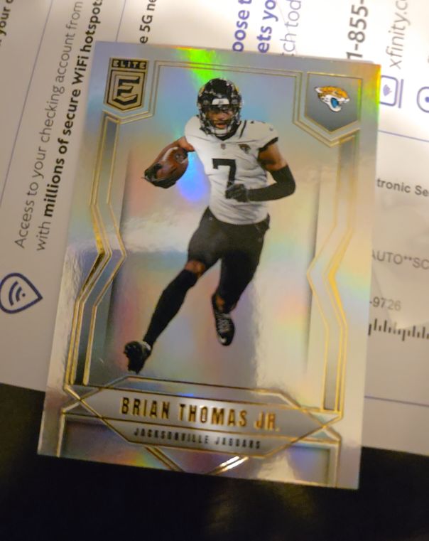 2025 Panini Donruss Elite #27 Brian Thomas Jr. — front