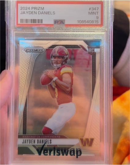 2024 Panini Prizm #347 Jayden Daniels — front