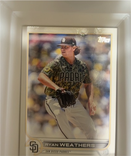 2022 Topps Series 1 #70 Ryan Weathers — front
