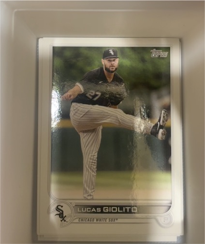 2022 Topps Series 1 #291 Lucas Giolito — front