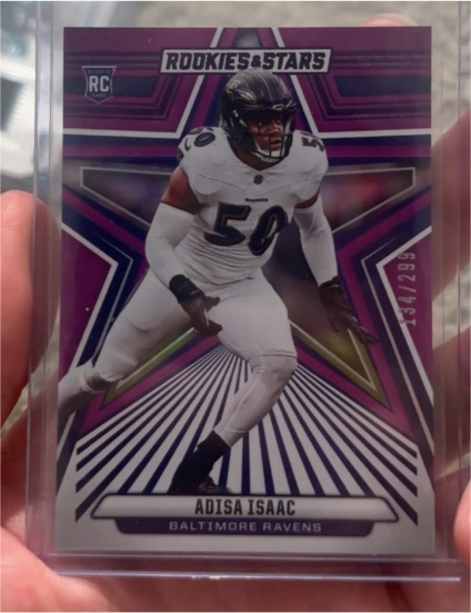 2024 Panini Rookies & Stars #101 Adisa Isaac — front