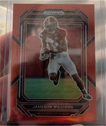 2023 Panini Prizm Draft Picks #47 Jameson Williams — front
