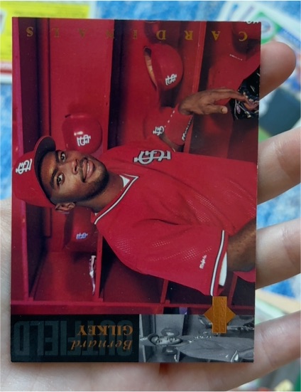 1994 Upper Deck #406 Bernard Gilkey — front