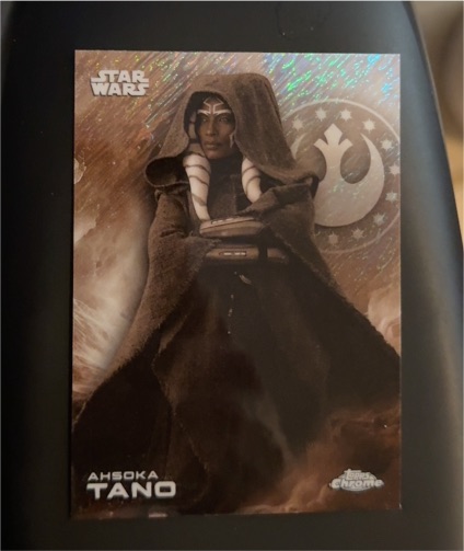 2025 Topps Chrome Star Wars #2 Ahsoka Tano — front