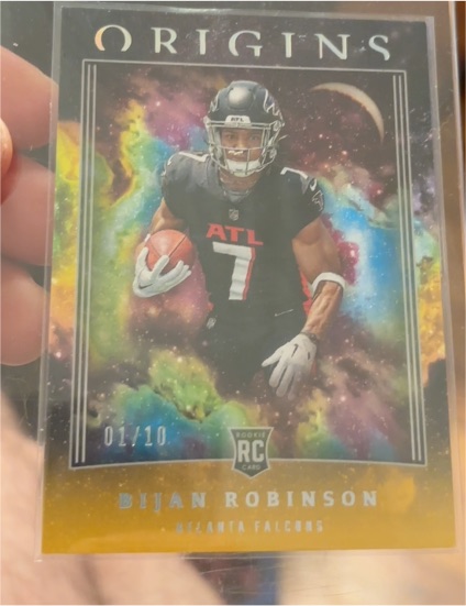 2023 Panini Origins #107 Bijan Robinson — front