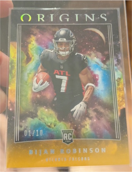 2023 Panini Origins #01/10 Bijan Robinson — front