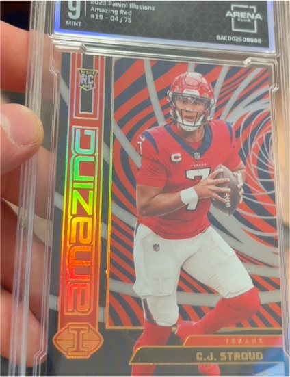 2023 Panini Illusions Amazing #19 C.J. Stroud — front