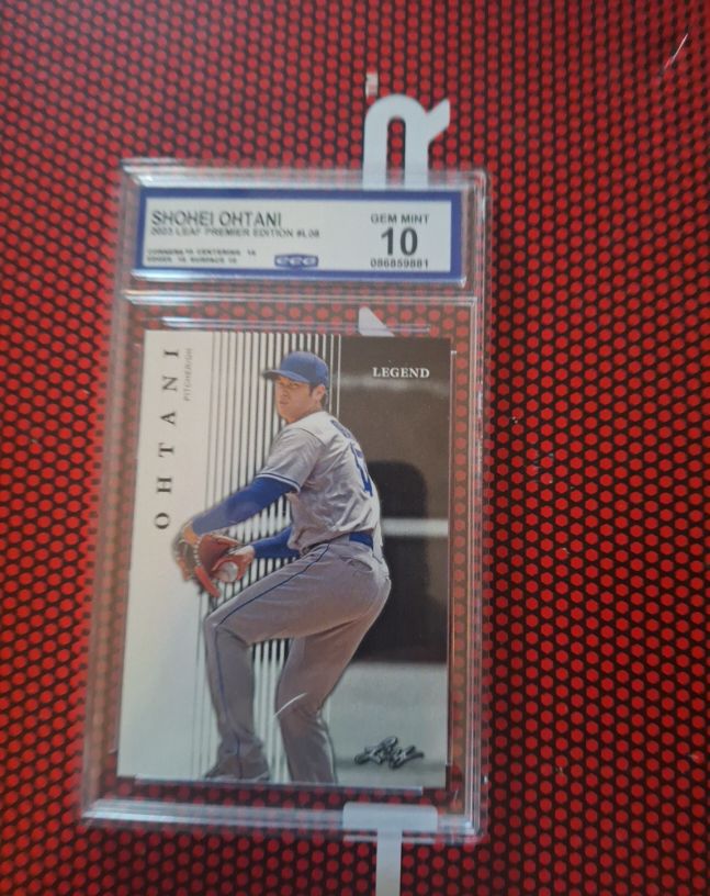2023 Leaf Premier Edition #L08 Shohei Ohtani — front