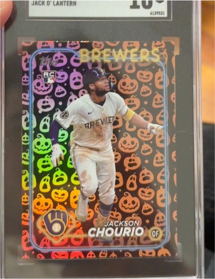 2024 Topps Update #US240 Jackson Chourio — front