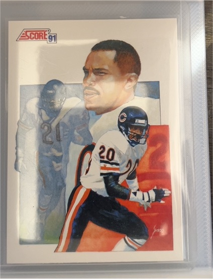 1991 Score #668 Mark Carrier Chicago Bears — front