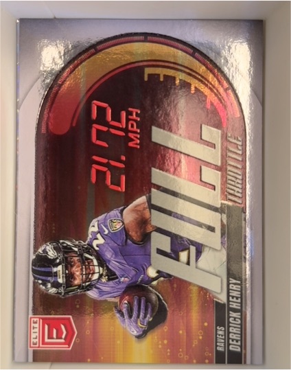 2025 Panini Donruss Elite #22 Derrick Henry Full Throttle — front